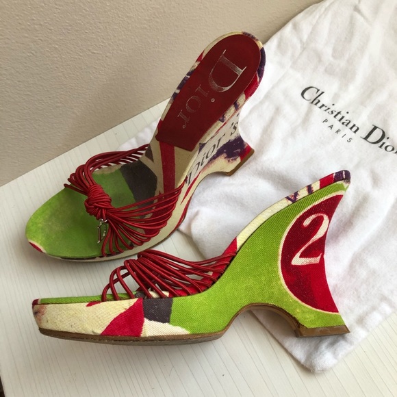 SOLD! Vintage Dior Platforms - Picture 2 of 6